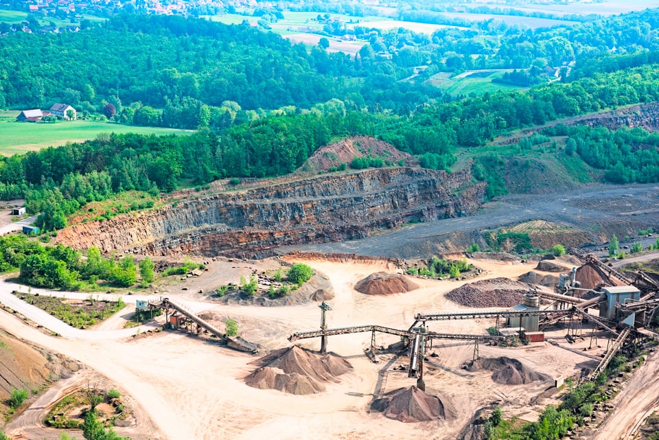 (1) Steinbruch Steinbergen (Foto: U. Finck)