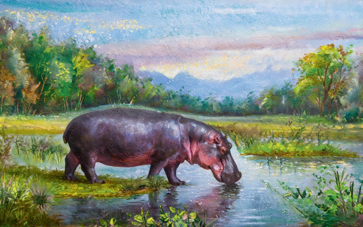 Lebten während des Eiszeitalters Flusspferde im Norden Deutschlands?